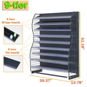 Espositore per caramelle 9 livelli scaffalatura negozio al dettaglio organizer per snack - Foto 1 di 10