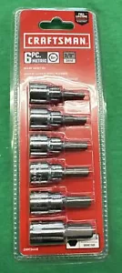 Craftsman CMMT34448 3/8 in. drive Metric Hex Bit Socket Set 6 pc - Picture 1 of 2