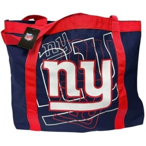 Bolso de Mano New York Giants Lona Gran Tamaño con Cremallera 12"x19" NFL Mercancía Oficial - Imagen 1 de 6