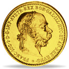 Goldmünze 10 Kronen Österreich Kaiser Franz Joseph. I. mit Lorbeerkranz 189 ...
