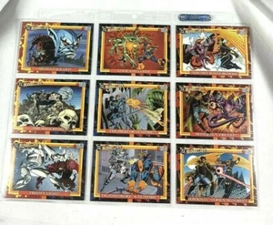DC COMICS SKYBOX TRADING CARDS 1992 BLOODLINES #37 TO #45 - Picture 1 of 2