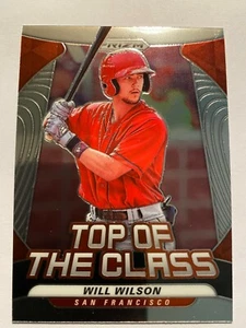 2020 Panini Prizm Top of the Class #15 Will Wilson - Picture 1 of 1