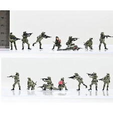 Sanrong 1/72 combat group Russian of eight soldiers coloring model finished 