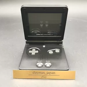 【Very Good】Nintendo GameBoy Advance SP Black Console Only #Ret 0119/13 - Picture 1 of 15