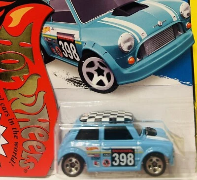 Hot Wheels 2015 basic series morris mini blue #80 / 250 RARE 🔥 - Image 1 of 2