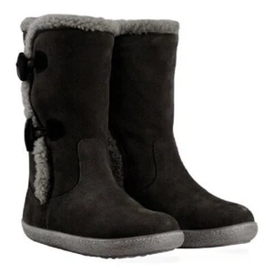 Redfoot Verity Ladies Womens Black Suede Toggle Winter Boots UK 3 - Picture 1 of 2