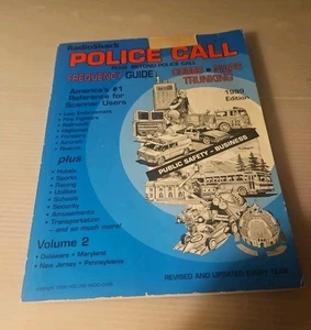 Radio Shack "Police Call Radio Guide" wydanie 1999 Przewodnik częstotliwości, kody, mapy - Zdjęcie 1 z 5