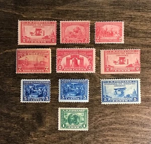HIGH VALUE Scott 649 (2), 549, 329, 372, 627, 560 (2), 650, 397, all MNH/OG/FVF. - Picture 1 of 1