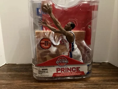 Camiseta McFarlane TAYSHAUN PRINCE Variante Blanca Serie NBA 14, Detroit Pistons  Foto 1 de 4