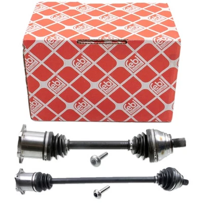 2x febi Antriebswelle für VW GOLF 5 6 PASSAT B6 B7 TOURAN 1.9/2.0 TDI vorne - Bild 1 von 3