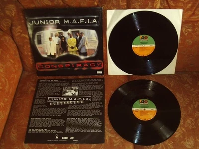 Junior M.A.F.I.A. Conspiracy 2LP 1995 1st Atlantic/Big Beat 7567-92614-1 - Imagem 1 de 4