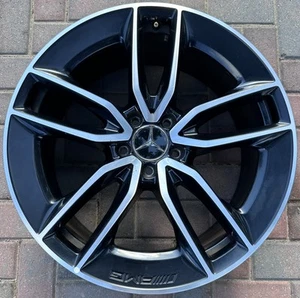 2019-2025 Mercedes E450 E43 E53 E63 20" OEM REAR AMG Wheel Rim P/N-A2134015000 - Foto 1 di 5