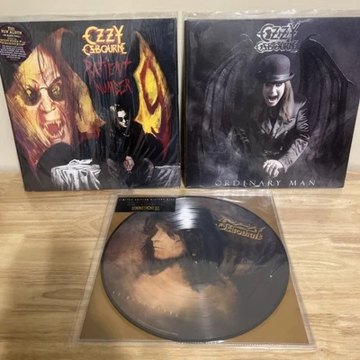 (3) Ozzy Osbourne Vinyl Lot No More Tears RSD 2021, Ordinary Man, Patient #9 - Image 1 of 4