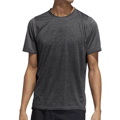 adidas Freelift 360 Gradient Graphic Mens Training Top Grey Short Sleeve T-Shirt - Image 1 of 4