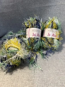 MODA-DEA JAI ALAI “ Fern” color # 6625 Eyelash 3 Skein - Picture 1 of 5