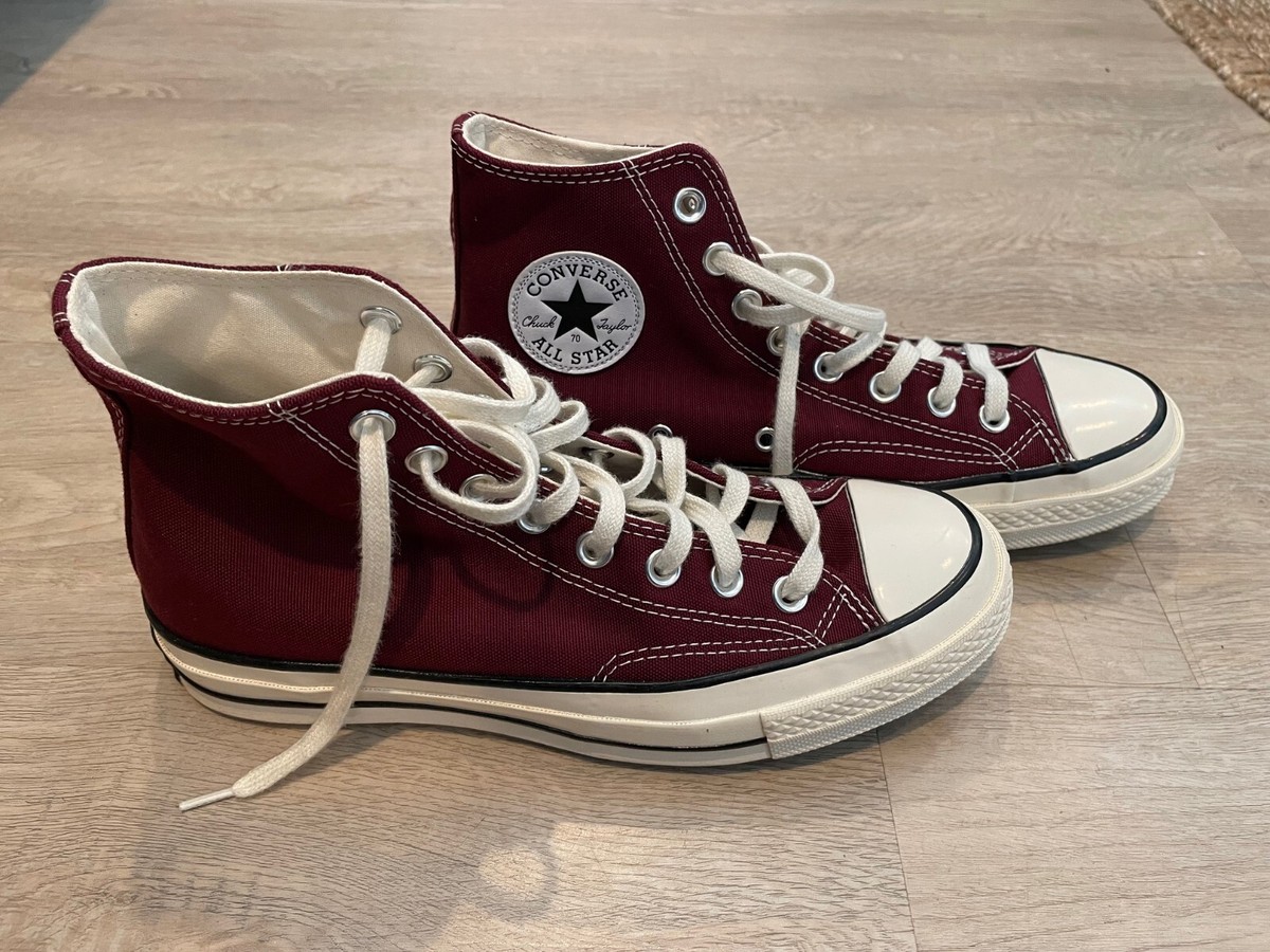 Leather Maroon Converse Dsw Converse Chuck Taylor All Star Hi 