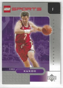 2002-03 Upper Deck Lego Sports #12 Toni Kukoc Atlanta Hawks Milwaukee Bucks HOF - Picture 1 of 1