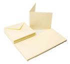 4"x4" Ivory Cards and Envelopes