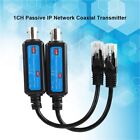 1Pair Passive Device Passive IP Coaxial Transmitter Extender  IP NVR Camera
