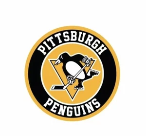 "Calcomanía adhesiva de vinilo de hockey de los Pittsburgh Penguins 5"" x 5""" - Imagen 1 de 1