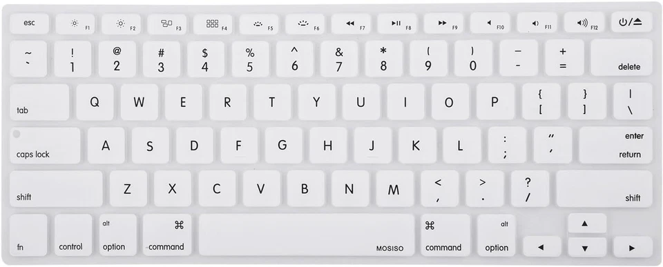 Cubierta de teclado de silicona MacBook Air 13 pulgadas A1466 A1369 Pro 13/15 pulgadas 2015 Foto 1 de 4