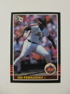 TARJETA DE BÉISBOL DONRUSS SID FERNANDEZ 1985 #563 METS DE NUEVA YORK - Imagen 1 de 2