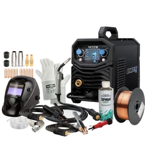 Soldadora Inverter EasyMIG 217 DUAL PULSE MIG/MAG/MMA/WIG LIFT/SYNERGIC/200A - Imagen 1 de 10