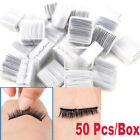 50pcs/Box Reusable Self-Adhesive Eyelash Glue Strip False Eyelashes bla ^