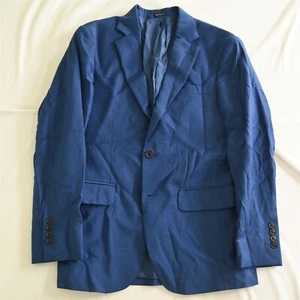 Joseph Abboud 36S Blue 100% Wool Mens Sport Coat Suit Jacket Blazer - Picture 1 of 12