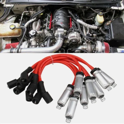 Fios de vela de ignição PERFORMANCE para CHEVY GMC 1999-2006 LS1 Vortec 4.8L 5.3L 6.0L - Imagem 1 de 4