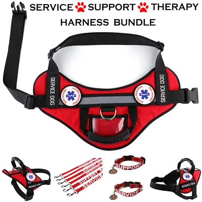 Service Dog - Support Dog - Therapy Dog Vest Harness Patches ALL ACCESS CANINE™ - Image 1 of 4