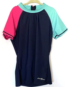 Camisa de natación Eddie Bauer para niñas talla mediana 10/12 con protección contra erupciones - Imagen 1 de 7