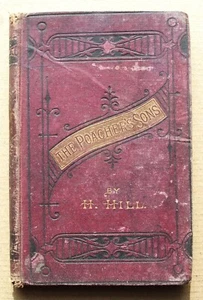 1870s THE POACHERS SONS H Hill Sunday School Union illust C Hewitt HB VGC - Picture 1 of 5