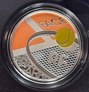 France 2025 Roland Garros Tournament Silver Proof coin - Picture 1 of 4