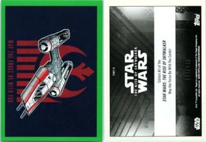 2019 STAR WARS THE RISE OF SKYWALKER MAY THE FORCE BE WITH YOU GREEN FWY-5 162/2 - Picture 1 of 1