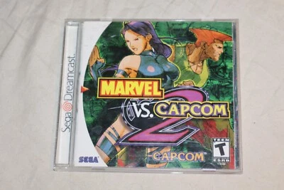 Marvel vs. Capcom 2 (Sega Dreamcast, 2000) COMPLETE *READ* - Image 1 of 4