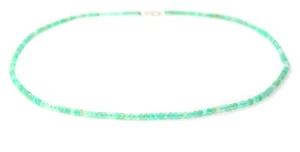 Cadena Crisopras En Forma De Bola Facetada Plata 925 Cierre Buena Calidad - Imagen 1 de 3