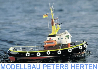 krick roMarin Neptun Schlepper Baukasten - ro1030 Kunststoff, Holz, RC-Schiff - Bild 1 von 3