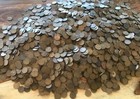 1000  Wheat Pennies Lot 1909 - 1958, Mixed Dates & Mints.