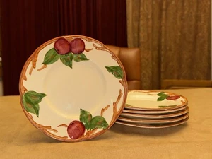 Plato de pan y mantequilla vintage de manzana franciscana EE. UU. 6 3/8" - Imagen 1 de 3