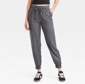 Women’s High Rise Joggers Universal Thread - Gray Size XS - Picture 1 of 10