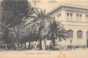 CPA 20 CORSE AJACCIO HOTEL DE VILLE (rare cliché pas courant - Imagen 1 de 1