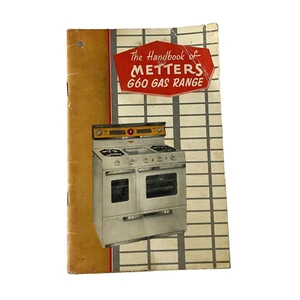 The Handbook Of Metters G60 Cocina de Gas Horno Plancha Retro Manual Recetas Cocina - Imagen 1 de 6