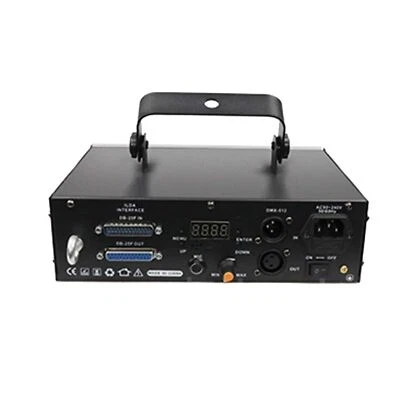 PRO 2W RGB Full Color Animation Laser Projector Light ILDA DJ Stage Lights Disco - Image 1 of 2