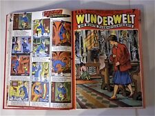 Wunderwelt, Die bunte Jugendillustrierte IX Jahrgang 1956, gebunden in Buchform