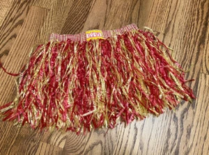Girls Dora The Explorer Grass Hula Skirt Size 6x - Picture 1 of 4