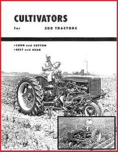 IH McCormick Cultivators for Farmall 200 Tractor Brochure 2 & 6 Row C Super C SC - Picture 1 of 12