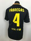 Barcelona Home football shirt   Soccer Jersey Size Medium "Fabergas 4"