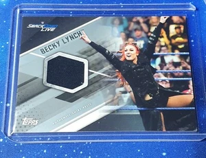 Topps WWE 2017 Becky Lynch Relic Patch Card /25 Parallel Rare - Picture 1 of 9