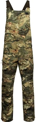 Under Armour Men's Brow Tine Bibs UA Forest 2.0 Camo Small - Image 1 of 2